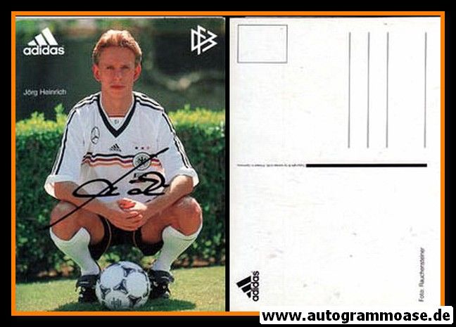Autogramm Fussball | DFB | 1998 Adidas | Jörg HEINRICH
