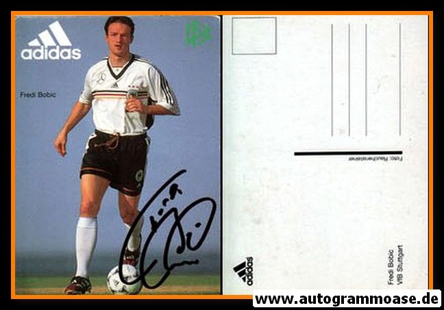 Autogramm Fussball | DFB | 1998 Adidas | Fredi BOBIC