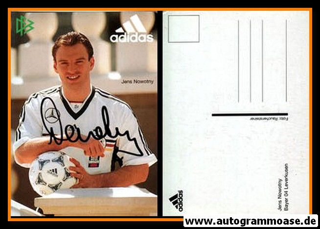 Autogramm Fussball | DFB | 1998 Adidas | Jens NOWOTNY (mit Name)
