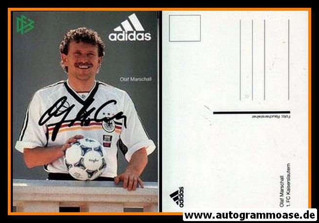 Autogramm Fussball | DFB | 1998 Adidas | Olaf MARSCHALL