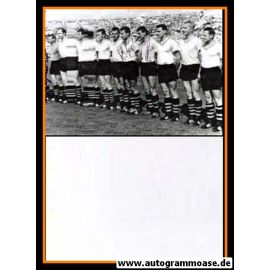 Mannschaftsfoto Fussball | Borussia Dortmund | 1963 + 3 AG (Burgsm&uuml;ller, Geisler, Wosab)
