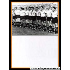 Mannschaftsfoto Fussball | Borussia Dortmund | 1963 + 3 AG (Burgsmüller, Geisler, Wosab)