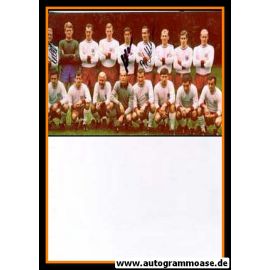 Mannschaftsfoto Fussball | FC Bayern München | 1969 + 3 AG (Müller, Ohlhauser, Olk)