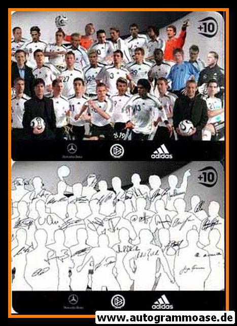 Mannschaftskarte Fussball | DFB | 2006 Adidas 