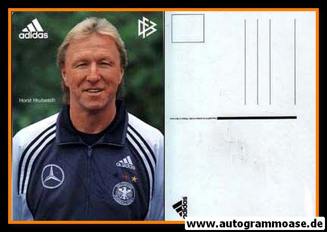 Autogramm Fussball | DFB | 2000 Adidas | Horst HRUBESCH