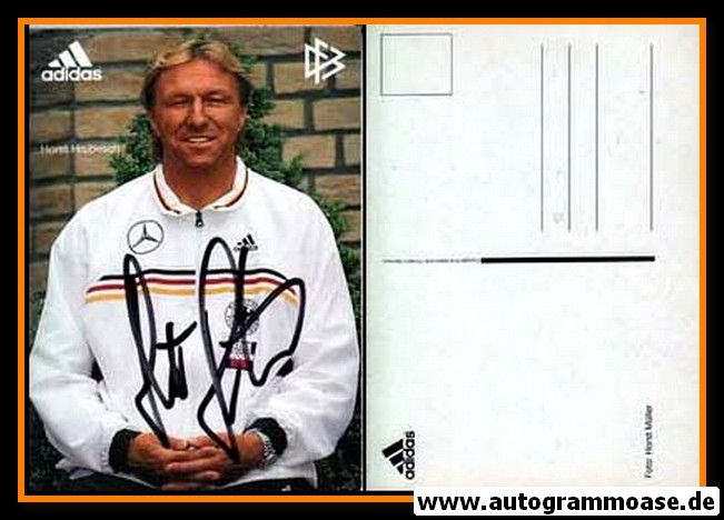 Autogramm Fussball | DFB | 1999 Adidas | Horst HRUBESCH