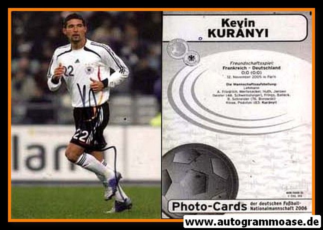 Autogramm Fussball | DFB | 2006 Photo-Cards | Kevin KURANYI (Spielszene)