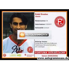 Autogramm Fussball | Fortuna Düsseldorf | 2005 | Erdal ERASLAN