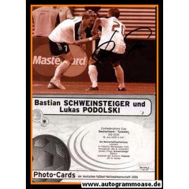 Autogramm Fussball | DFB | 2006 Photo-Cards | Lukas PODOLSKI (Jubelszene)
