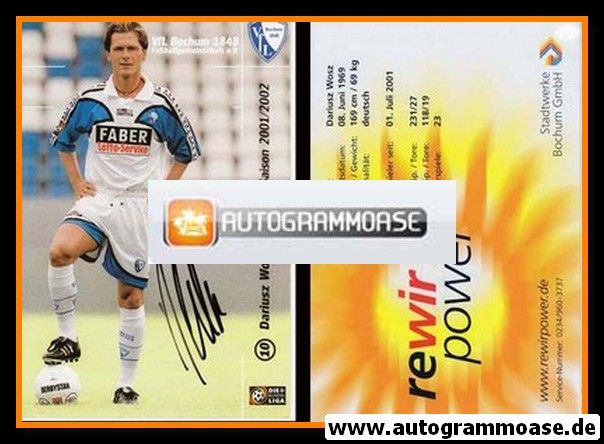Autogramm Fussball | VfL Bochum | 2001 | Dariusz WOSZ
