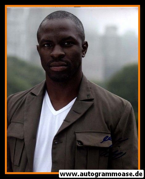Autogramm Film (USA) | Gbenga AKINNAGBE | 2000er Foto (Portrait Color)