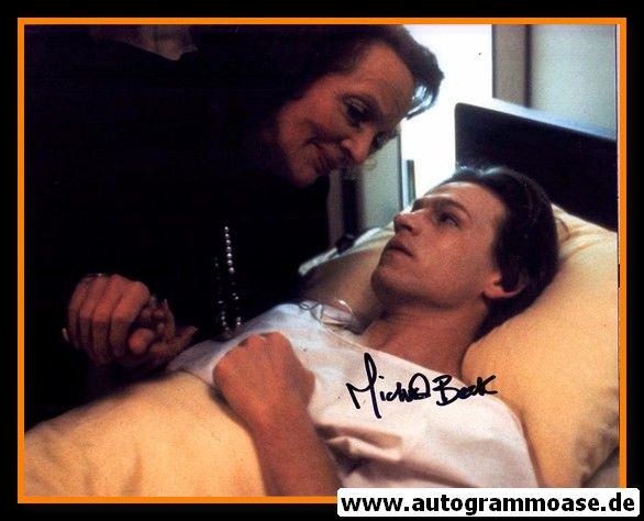 Autogramm Film (USA) | Michael BECK | 1985 Foto "Chillers" 1