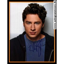 Autogramm Film (USA) | Zach BRAFF | 2000er Foto (Portrait Color) 2