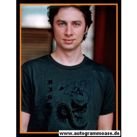 Autogramm Film (USA) | Zach BRAFF | 2000er Foto (Portrait Color) 1