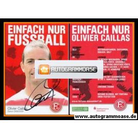Autogramm Fussball | Fortuna Düsseldorf | 2008 | Olivier CAILLAS