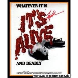 Autogramm Film (USA) | Larry COHEN | 1974 Foto &quot;It&acute;s Alive&quot;