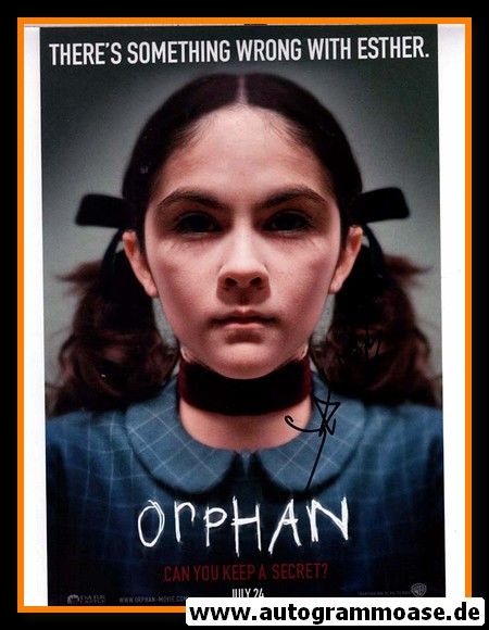 Autogramm Film (Spanien) | Jaume COLLET-SERRA | 2009 Foto "Orphan"
