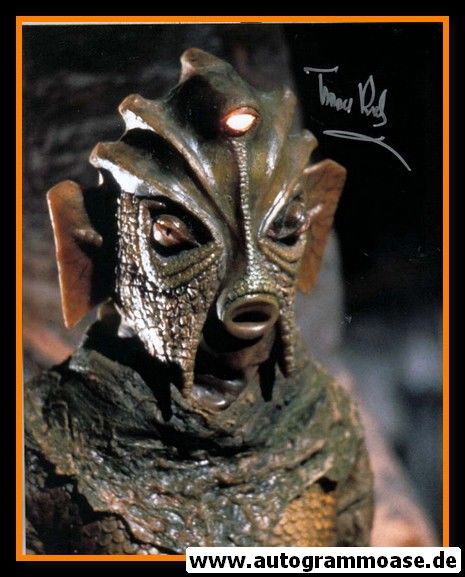 Autogramm Film (UK) | Terrance DICKS | 2000er Foto "Doctor Who" 2
