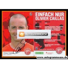 Autogramm Fussball | Fortuna Düsseldorf | 2009 | Olivier CAILLAS