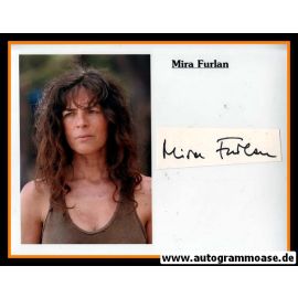 Autogramm Film (Kroatien) | Mira FURLAN | Index Card + Foto