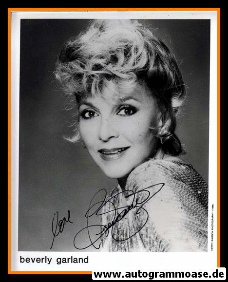 Autogramm Film (USA) | Beverly GARLAND | 1960er Foto (Portrait SW)
