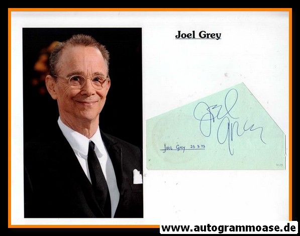 Autogramm Film (USA) | Joel GREY | Index Card + Foto