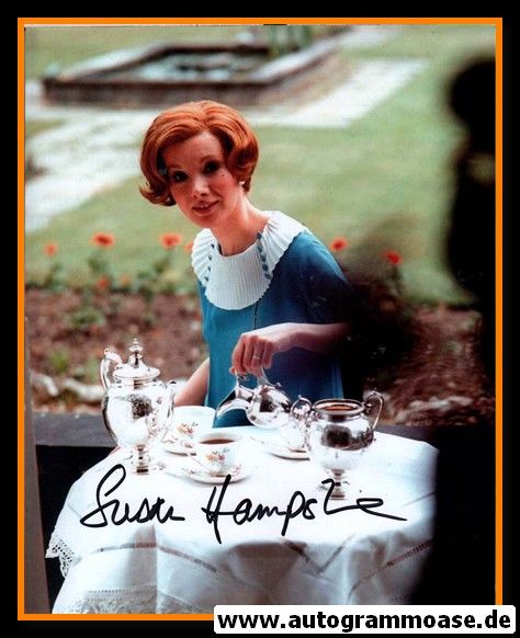 Autogramm Film (UK) | Susan HAMPSHIRE | 1969 Foto "Monte Carlo Rally"