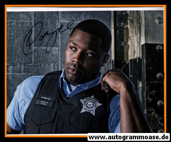 Autogramm Film (USA) | LaRoyce HAWKINS | 2010er Foto "Chicago P.D."