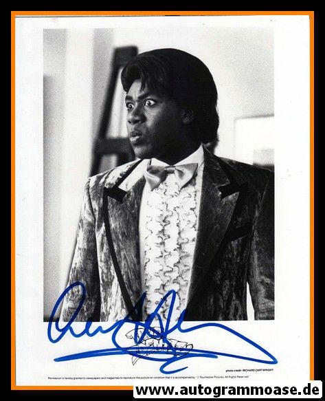 Autogramm Film (UK) | Lenny HENRY | 1991 Foto "True Identity"