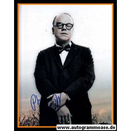 Autogramm Film (USA) | Philip Seymour HOFFMAN | 2005 Foto "Capote"