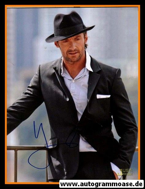Autogramm Film (AUS) | Hugh JACKMAN | 2000er Foto (Portrait Color XL)