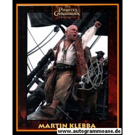 Autogramm Film (USA) | Martin KLEBBA | 2007 Foto "Pirates Of The Caribbean" 