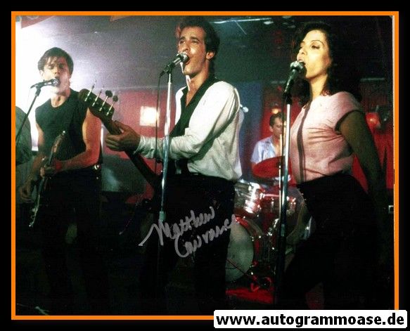 Autogramm Film (USA) | Matthew LAURANCE | 1983 Foto "Eddie And The Cruisers"