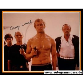 Autogramm Film (UK) | George LEECH | 1981 Foto "For Your Eyes Only" (James Bond)