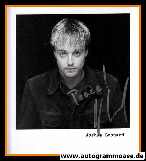 Autogramm Film (USA) | Joshua LEONARD | 2000er (Portrait SW)