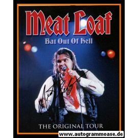 Autogramm Rock (USA) | MEAT LOAF | 1993 Foto "Bat Out Of Hell"