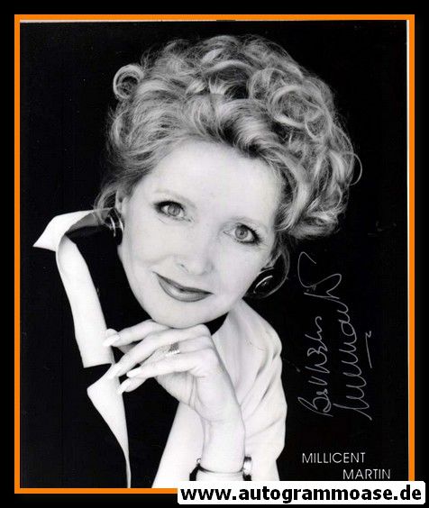 Autogramm Film (UK) | Millicent MARTIN | 1990er Foto (Portrait SW)