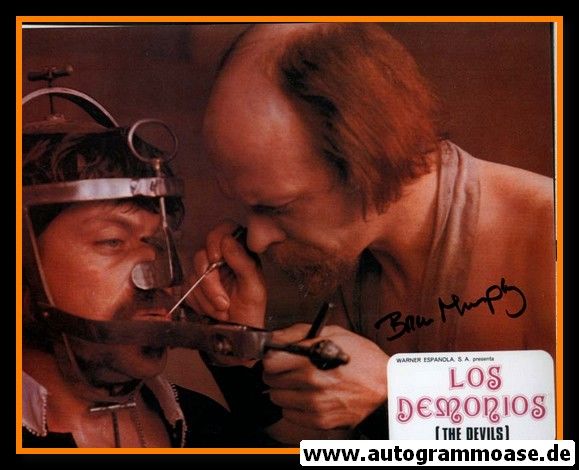 Autogramm Film (USA) | Brian MURPHY | 1971 Foto "The Devils"
