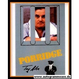 Autogramm Film (UK) | Tony OSOBA | 1970er Foto "Porridge"