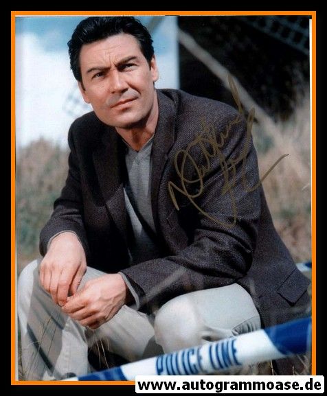 Autogramm Film (UK) | Nathaniel PARKER | 2000er Foto "Inspector Lynley" 2