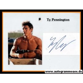 Autogramm Film (USA) | Ty PENNIGTON | Index Card + Foto