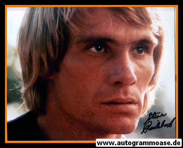 Autogramm Film (USA) | Steve RAILSBACK | 1970er Foto (Portrait Color)