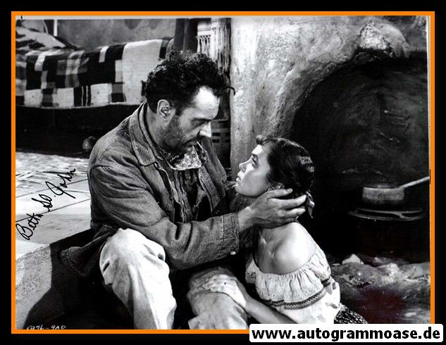 Autogramm Film (USA) | Betta ST. JOHN | 1955 Foto "The Naked Dawn"
