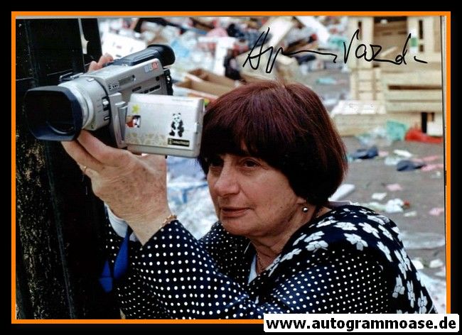 Autogramm Film (Belgien) | Agnes VARDA | 2000er Foto (Filmszene Color)