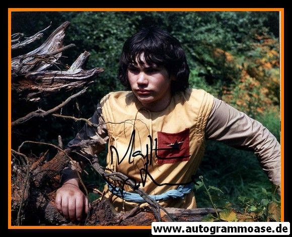 Autogramm Film (UK) | Matthew WATERHOUSE | 1980er Foto "Doctor Who"