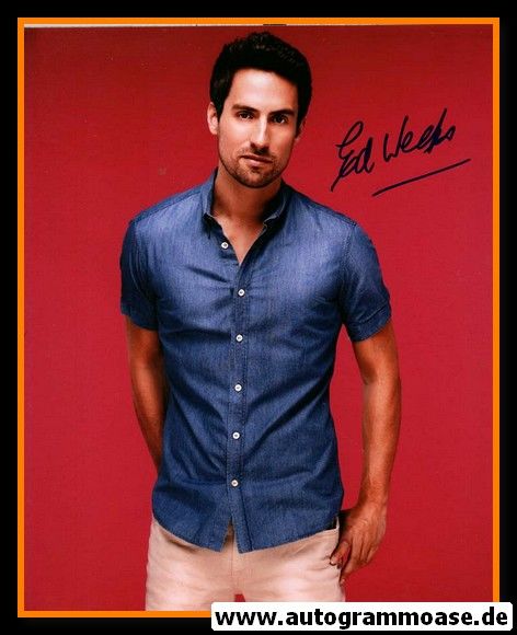 Autogramm Film (UK) | Ed WEEKS | 2000er Foto (Portrait Color)