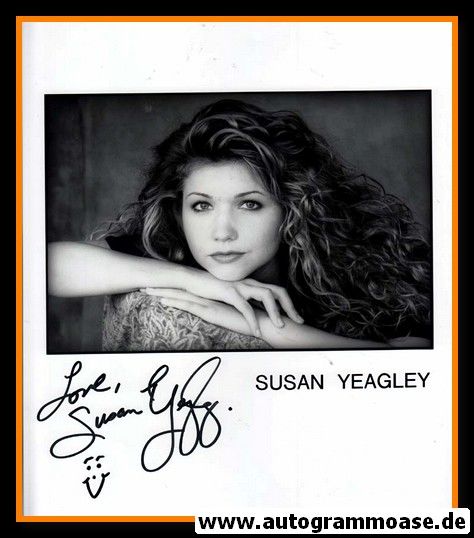 Autogramm Film (USA) | Susan YEAGLEY | 2000er Foto (Portrait SW)