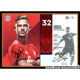 Autogramm Fussball | FC Bayern München | 2018 | Joshua KIMMICH