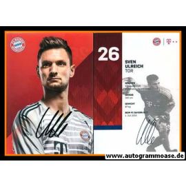 Autogramm Fussball | FC Bayern M&uuml;nchen | 2018 | Sven ULREICH