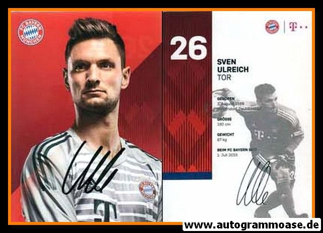 Autogramm Fussball | FC Bayern München | 2018 | Sven ULREICH